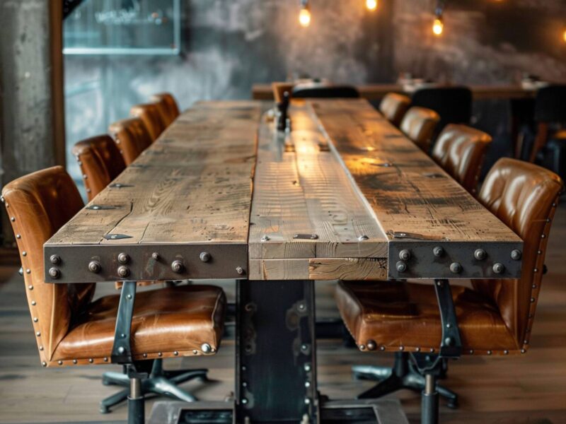 Jak wybrać idealny stół do jadalni w stylu industrialnym