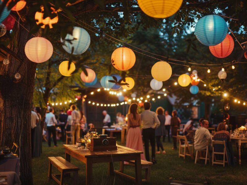 Jak zaaranżować ogród w stylu retro z lampami dekoracyjnymi