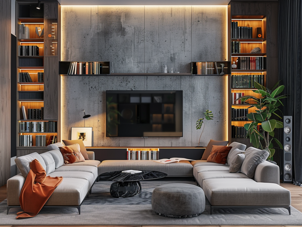 10 inspiracji na wnętrza z meblami dostosowanymi do przestrzeni smart home