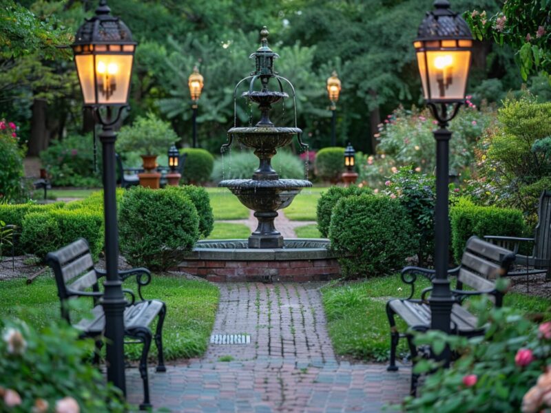 Jakie lampy ogrodowe najlepiej sprawdzą się w ogrodach w stylu vintage