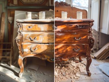 Jakie są kluczowe cechy dobrej renowacji mebli drewnianych