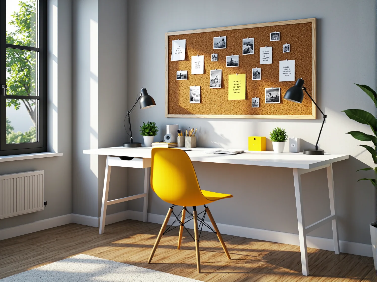 Ergonomiczne biurko i krzesło do nauki dla nastolatka zapewniające wygodę i zdrowy kręgosłup.