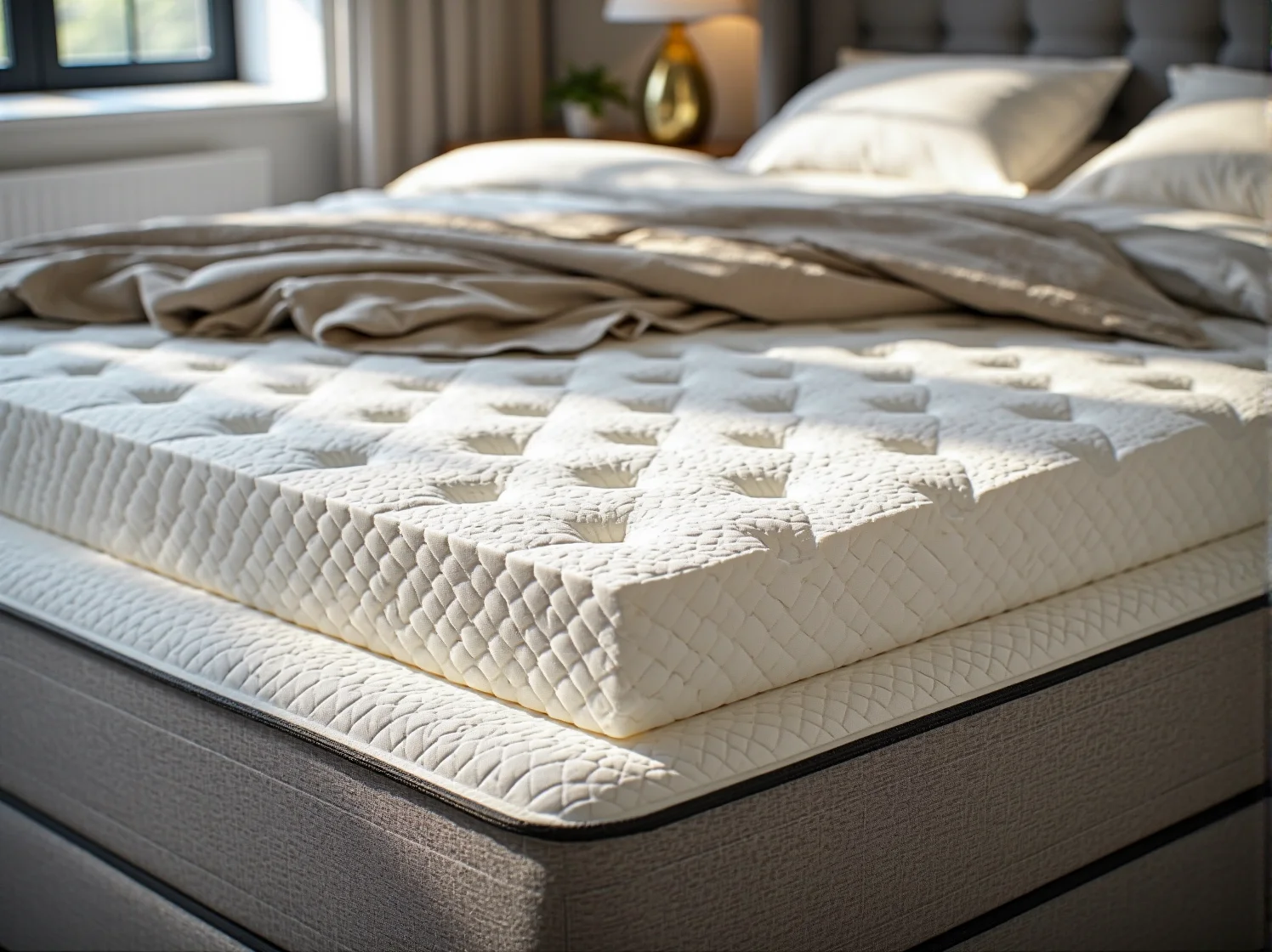 Wybór twardości materaca H4 i H5 dla osób o większej masie ciała – stabilne podparcie pleców.