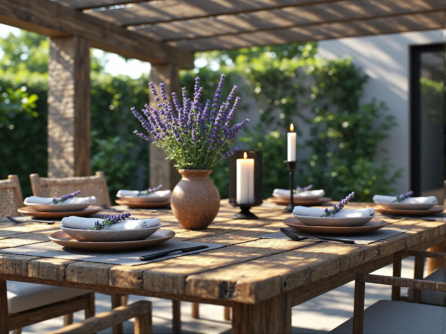 Stylowa latarnia LED w stylu prowansalskim oświetlająca ścieżkę w ogrodzie.