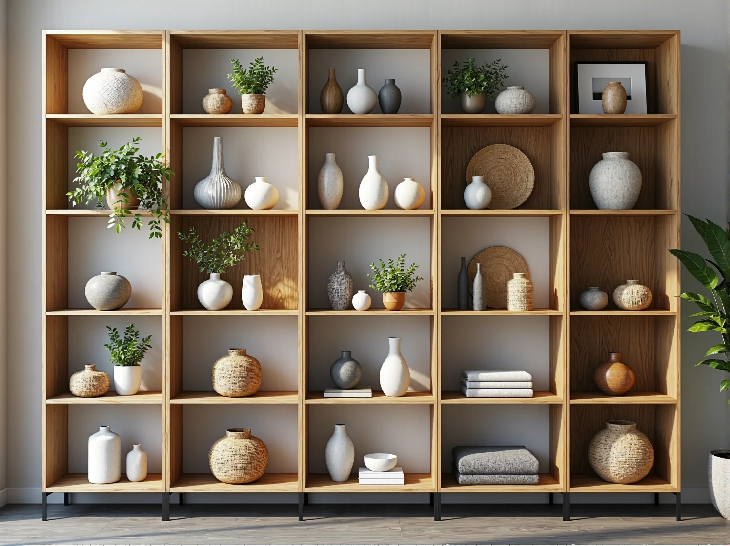 Innowacyjne meble i dekoracje na targach Maison & Objet 2024, główny trend łączący naturę z technologią.