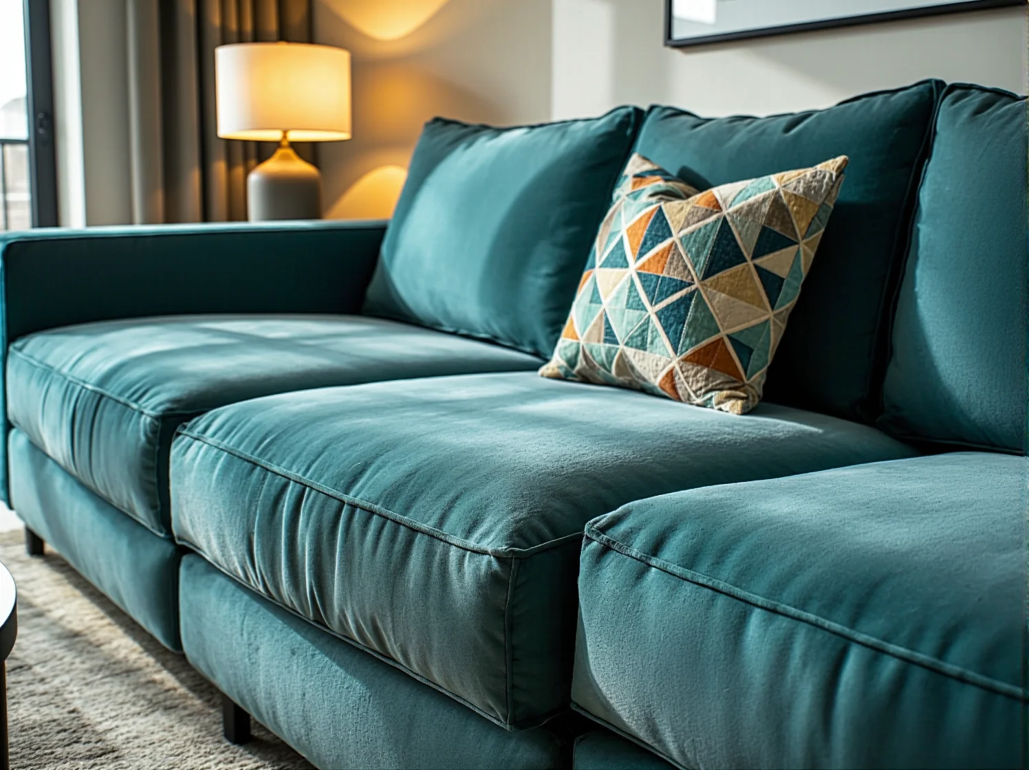 Kompaktowy narożnik z funkcją spania idealny do małego mieszkania