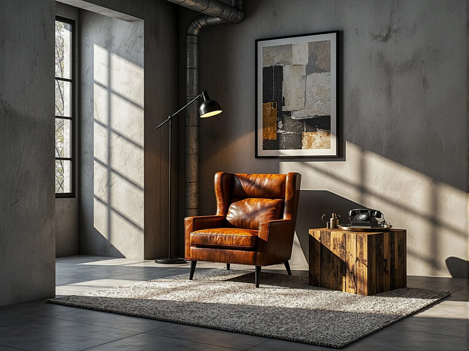 Detal mebli w stylu skandynawskim – proste, drewniane nogi stołu oddające minimalistyczny charakter aranżacji.