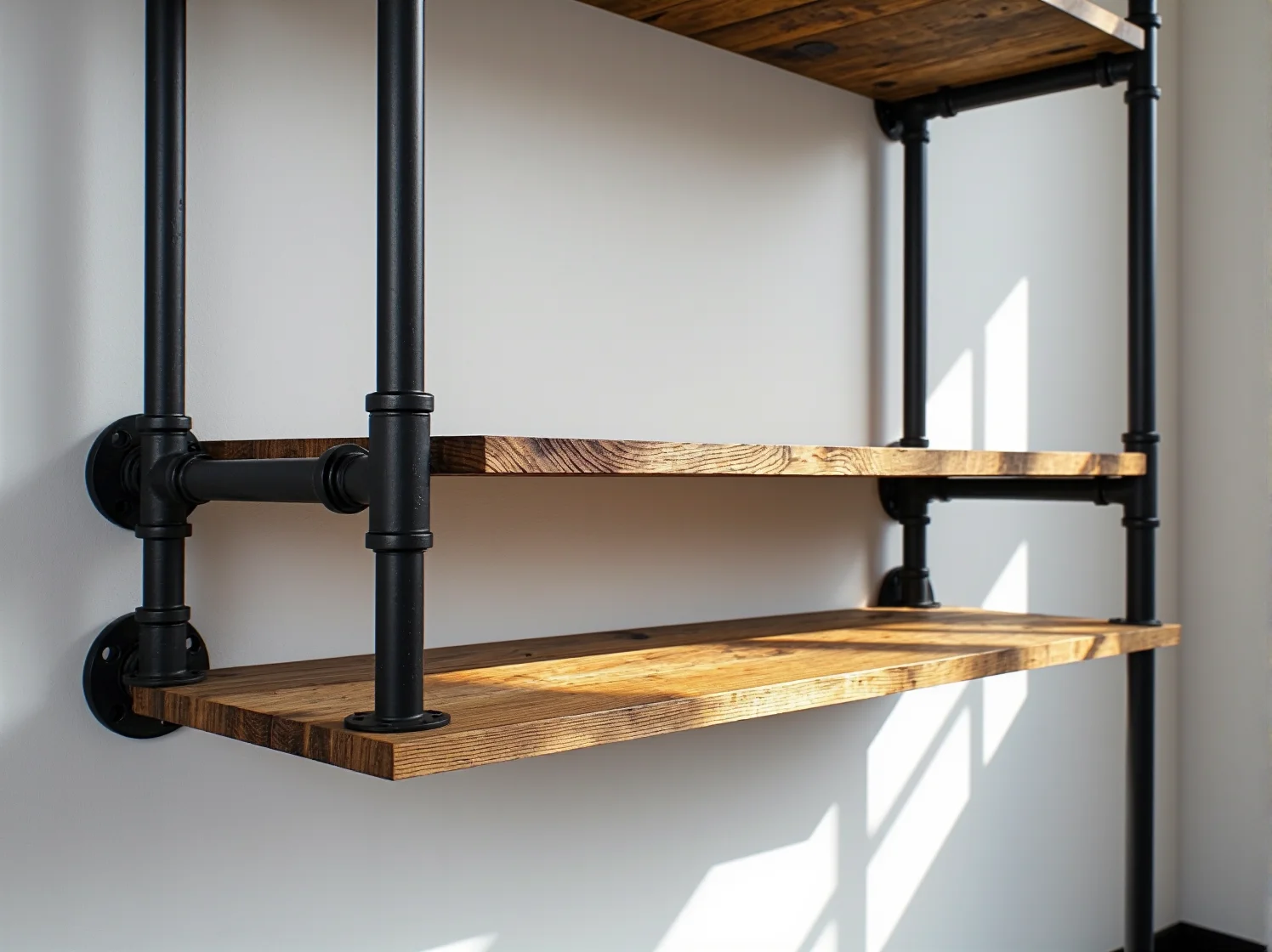 Poradnik: Jak zrobić półkę ścienną z elementami industrialnymi? - ilustracja 4