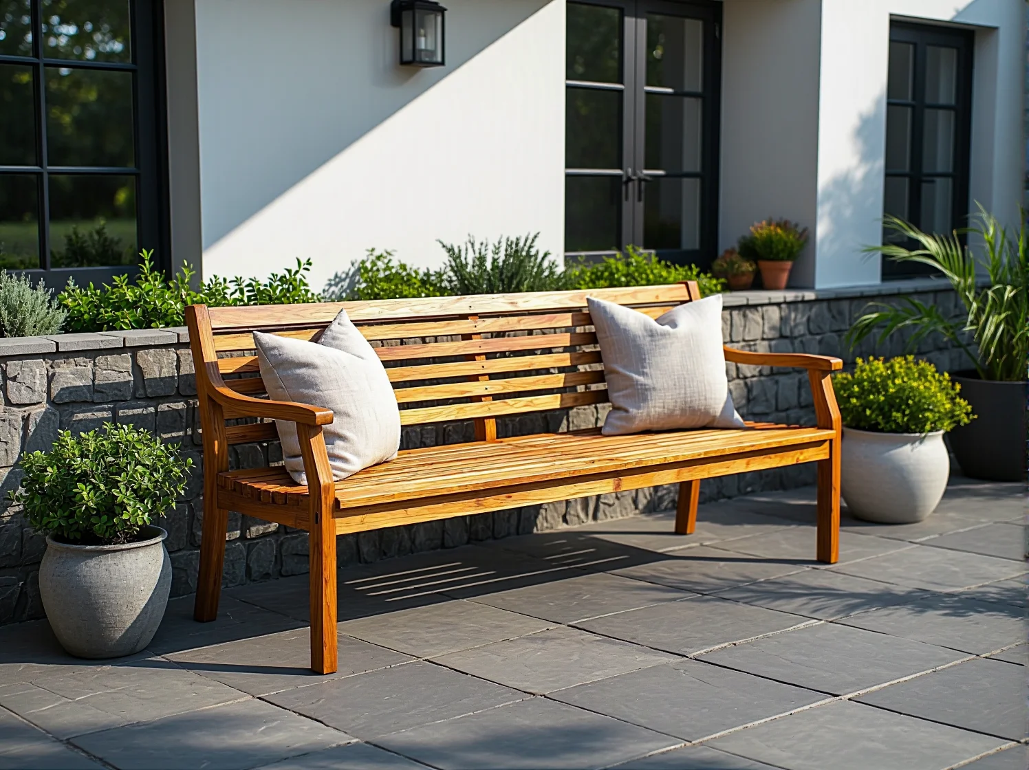 Ranking: Najlepsze ławki ogrodowe z elementami drewna. - ilustracja 3